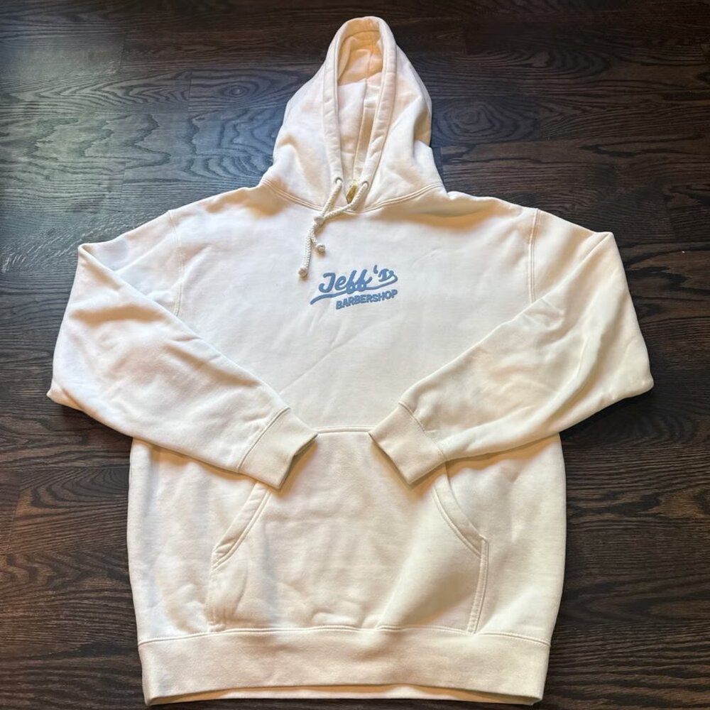 Jeff’s Barbershop Hoodie Jeff Wittek OFFICIAL Merch M
